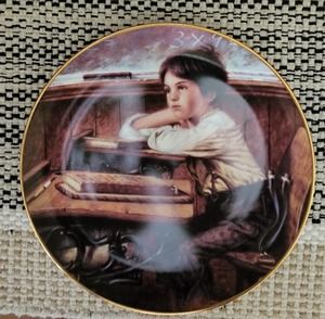Kept In Porcelain Plate Collection 1991 Jim Daly Boys Will Be Boys Theme
